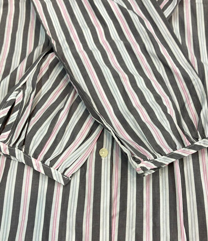 エンポリオ・アルマーニ ストライプ ロングシャツ レディース SIZE S Emporio Armani