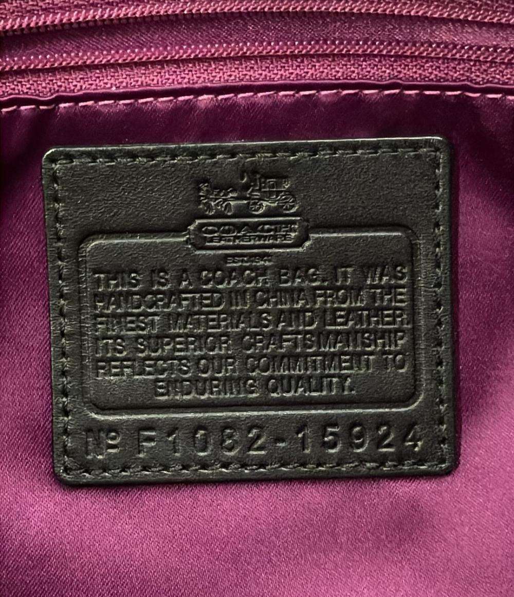 COACH ハンドバッグ クロコ型押し レザー 15924 レディース コーチ