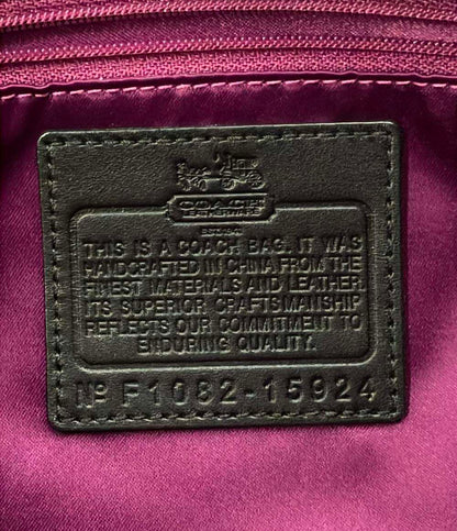 COACH ハンドバッグ クロコ型押し レザー 15924 レディース コーチ