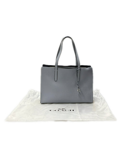 美品 COACH トートバッグ ショルダーバッグ 2WAY 斜め掛け レザー キャリーオール CH805 レディース コーチ