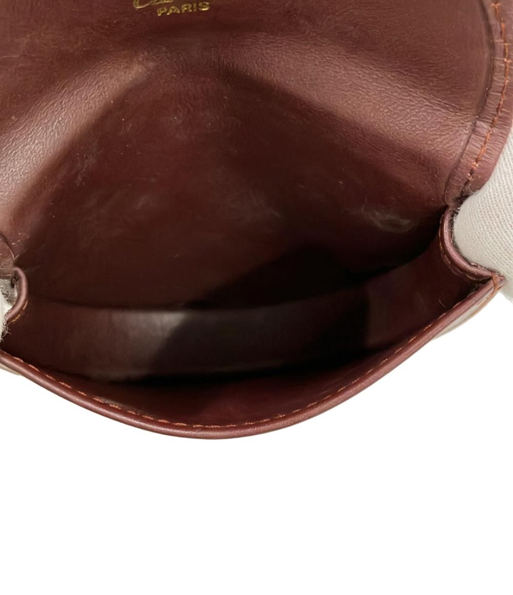 Cartier コインケース レザー マストライン レディース カルティエ