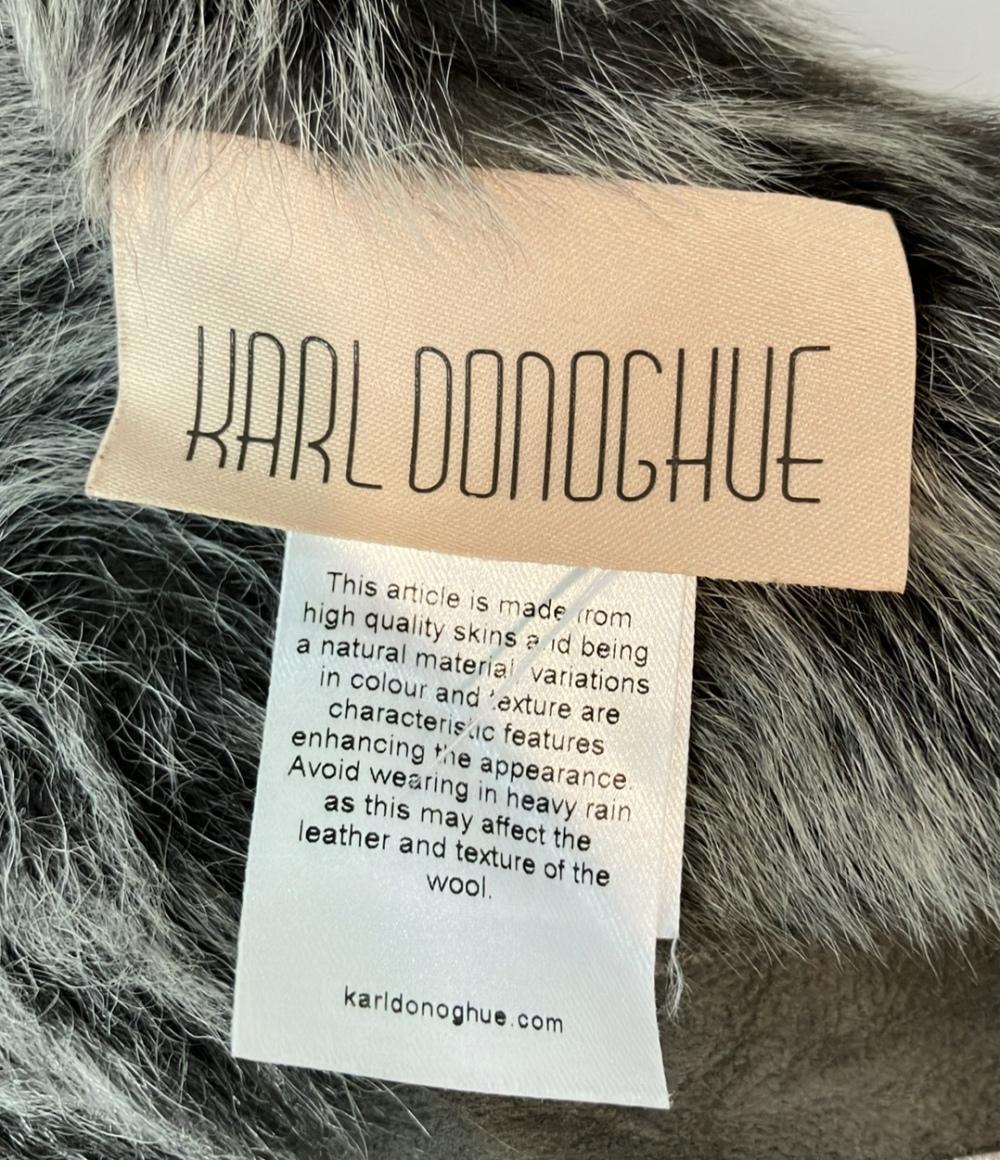 カールドノヒュー ラムレザーファーストール レディース KARL DONOGHUE