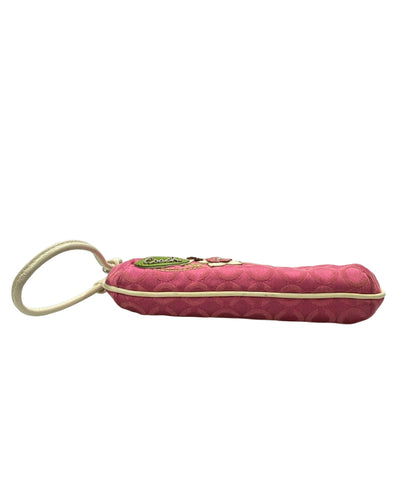 COACH アクセサリーポーチ リストレット 花柄 オプアート レディース コーチ
