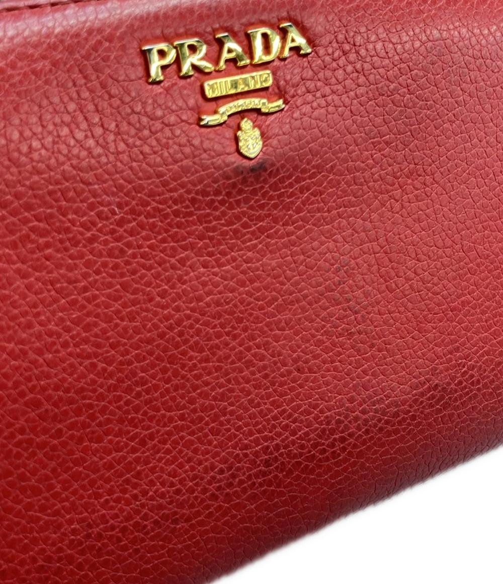 PRADA ラウンドファスナー長財布 レディース プラダ