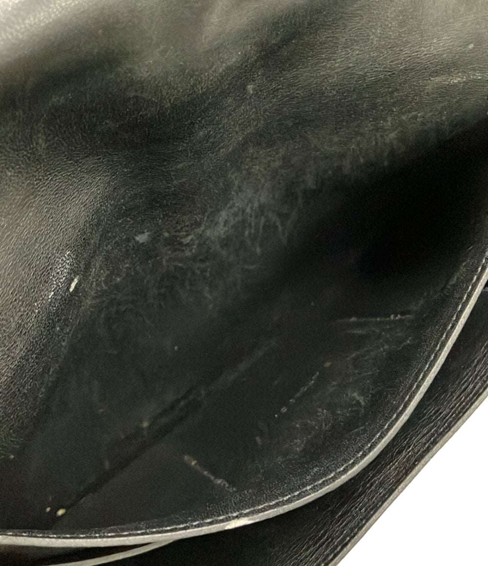 HERMES 長財布 シルバー金具 D刻印 ドゴン GM レディース エルメス