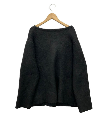 アダムエロペ クルーネックニットジャケット レディース SIZE F (M) Adam et Rope'