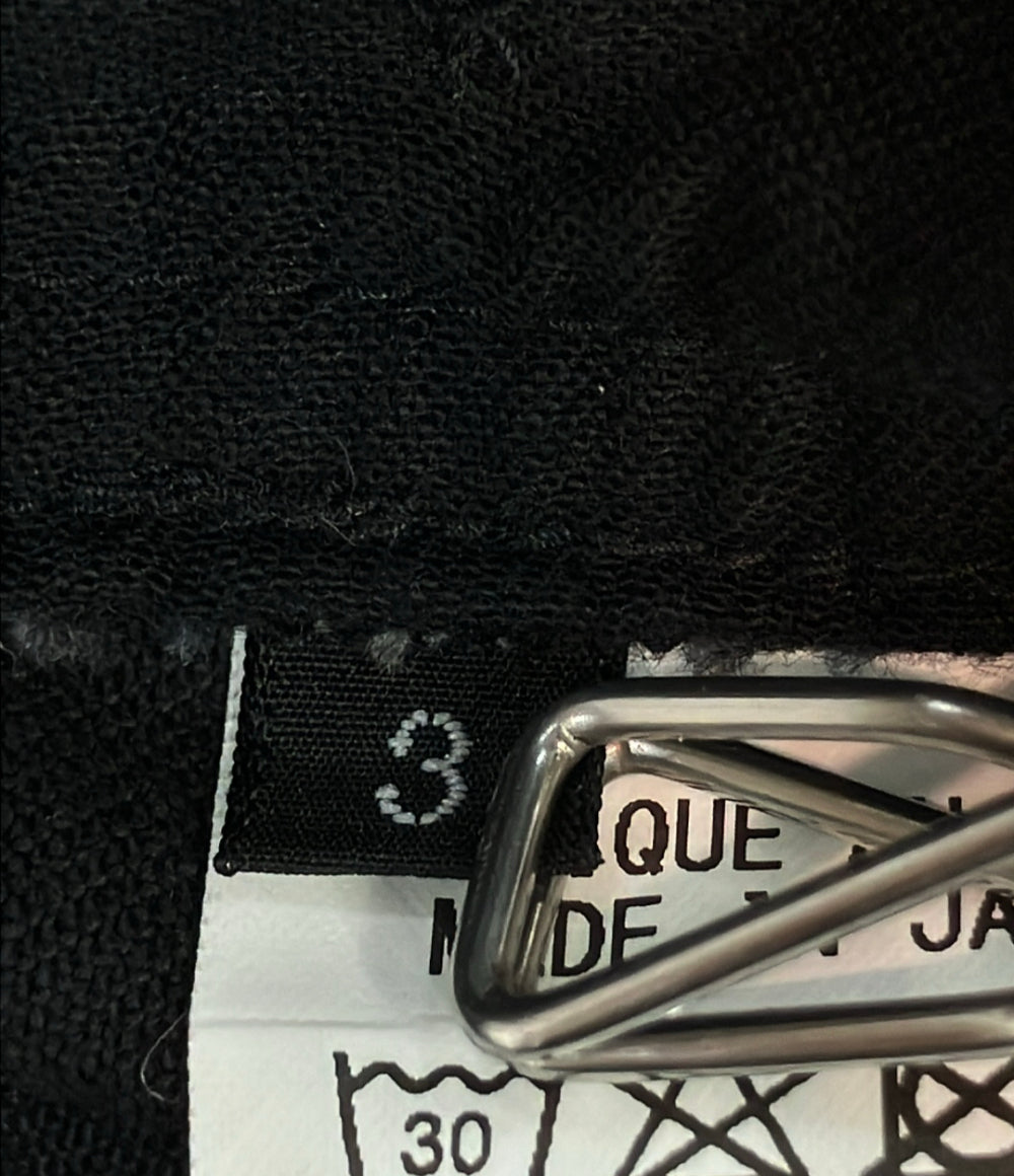 S'YTE デニムパンツ ワイドタック ヨウジヤマモト ウィッシュ加工 10 oz Denim Center Wide Tuck Pant US-P10-005 メンズ SIZE 3 (M) サイト