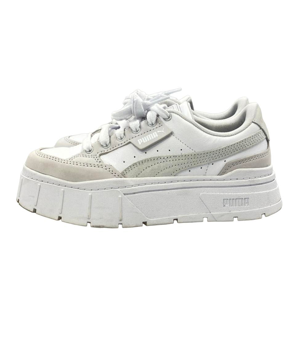 PUMA ローカットスニーカー 厚底 メイズ スタック リュクス 389853-11 レディース SIZE 23.5 (M) プーマ