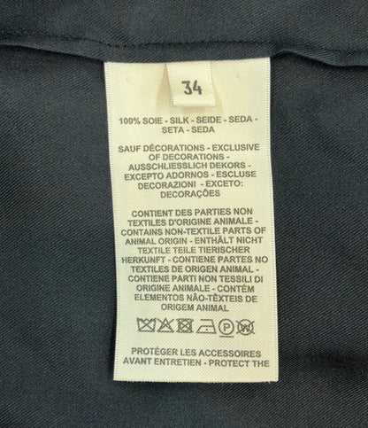 HERMES シルクワンピース ノースリーブ 3H0528DG レディース SIZE 34 (S) エルメス