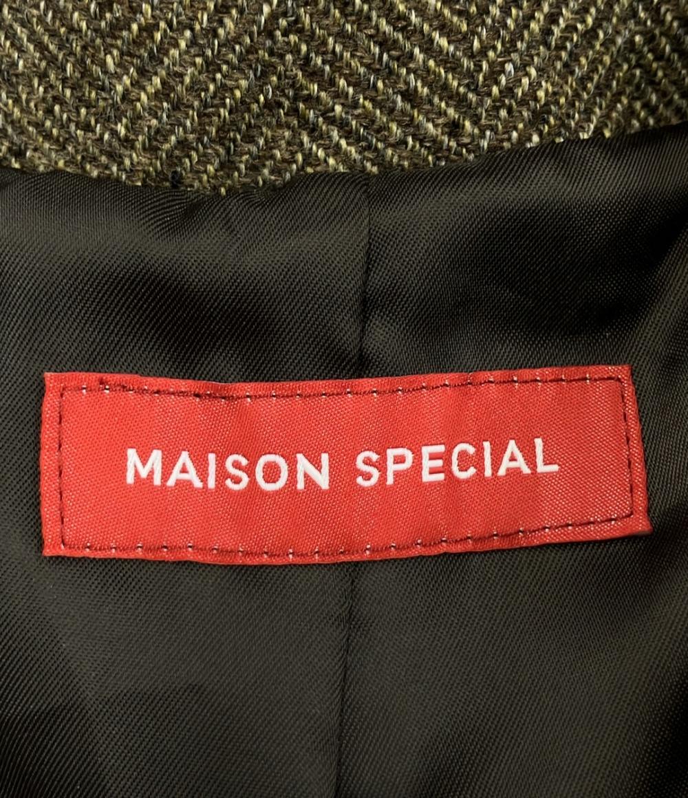 美品 メゾンスペシャル ステンカラーコート メンズ SIZE 44 (XL) MAISON SPECIAL