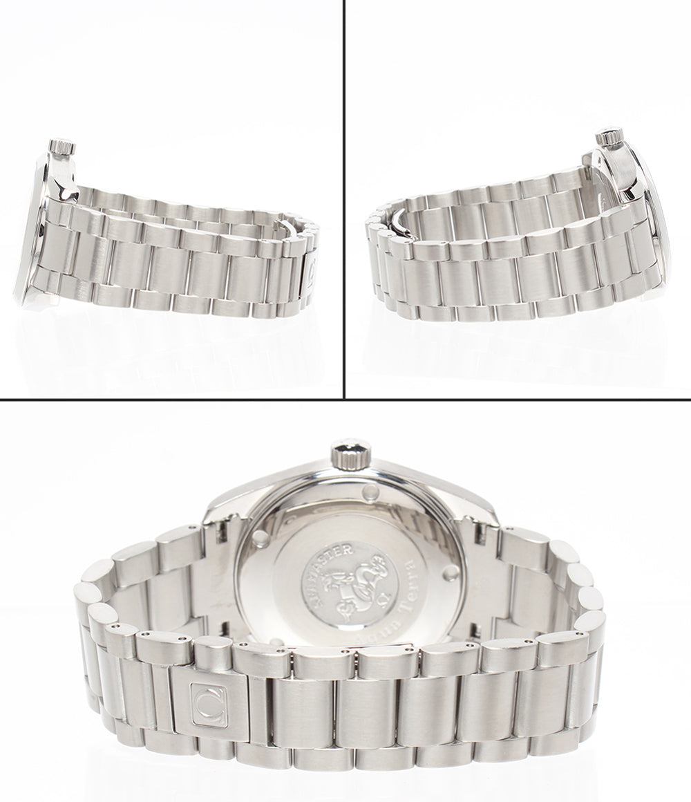 美品 OMEGA 腕時計 アクアテラ シーマスター クオーツ シルバー 2518.30 メンズ オメガ