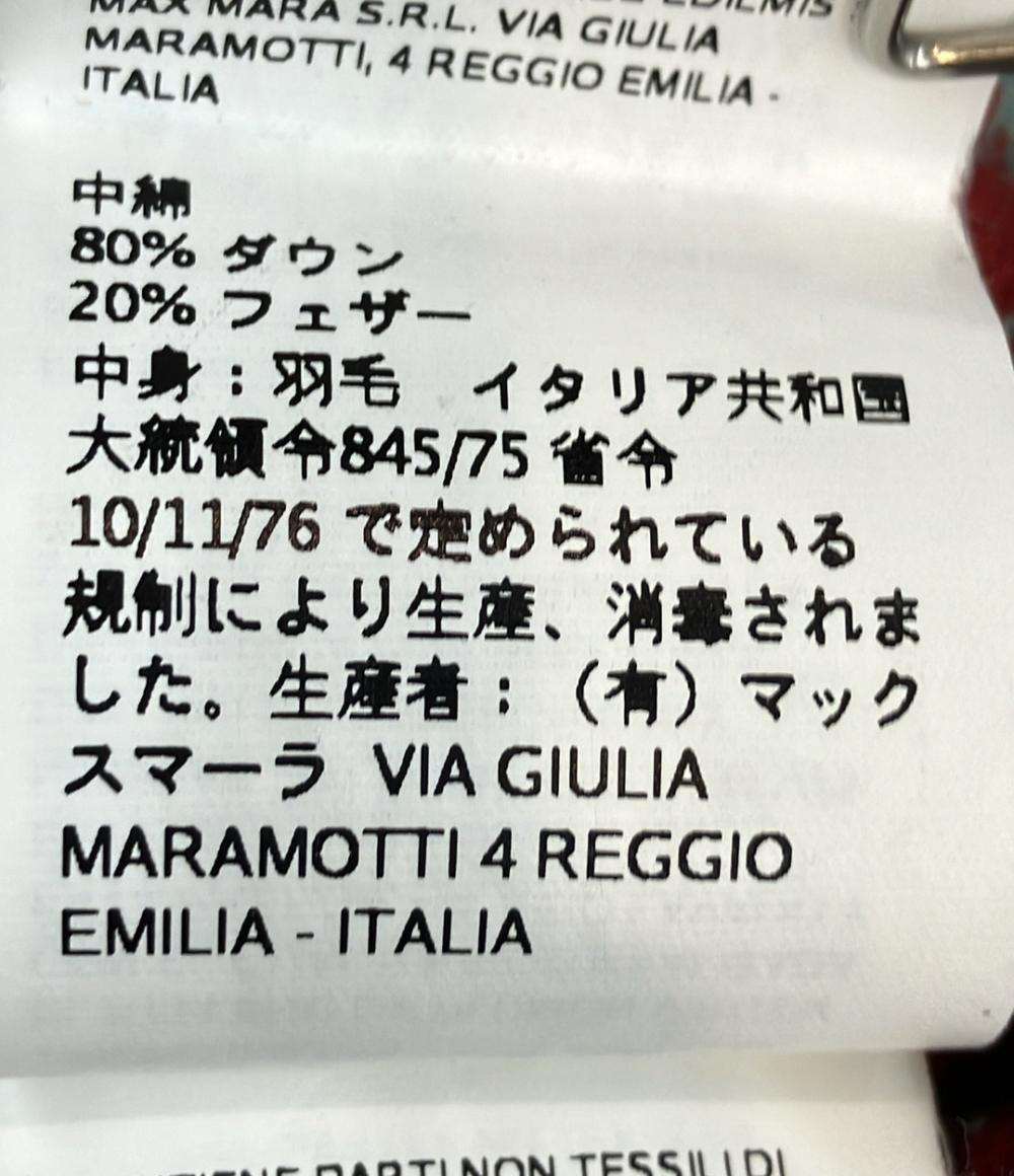 MaxMara WEEKEND ダウンジャケット 千鳥格子 リバーシブル レディース SIZE 42 (L) マックスマーラ ウィークエンド