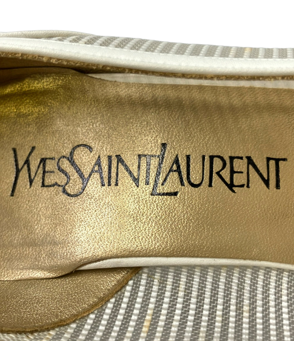 YVES SAINT LAURENT ポインテッドトゥメッシュパンプス レディース SIZE 36 (23.5cm) イヴ・サンローラン