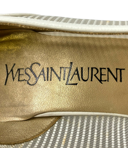 YVES SAINT LAURENT ポインテッドトゥメッシュパンプス レディース SIZE 36 (23.5cm) イヴ・サンローラン