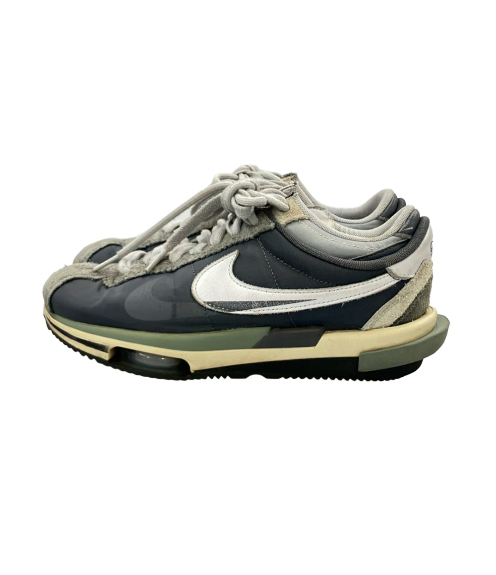 NIKE ローカットスニーカー × sacai ZOOM CORTEZ SP DQ0581-001 メンズ SIZE 24.5 ナイキ