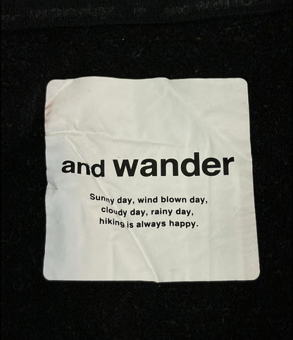and wander 長袖パーカー Light Fleece Jacket 574-0241037 レディース SIZE 00 (XS) アンドワンダー