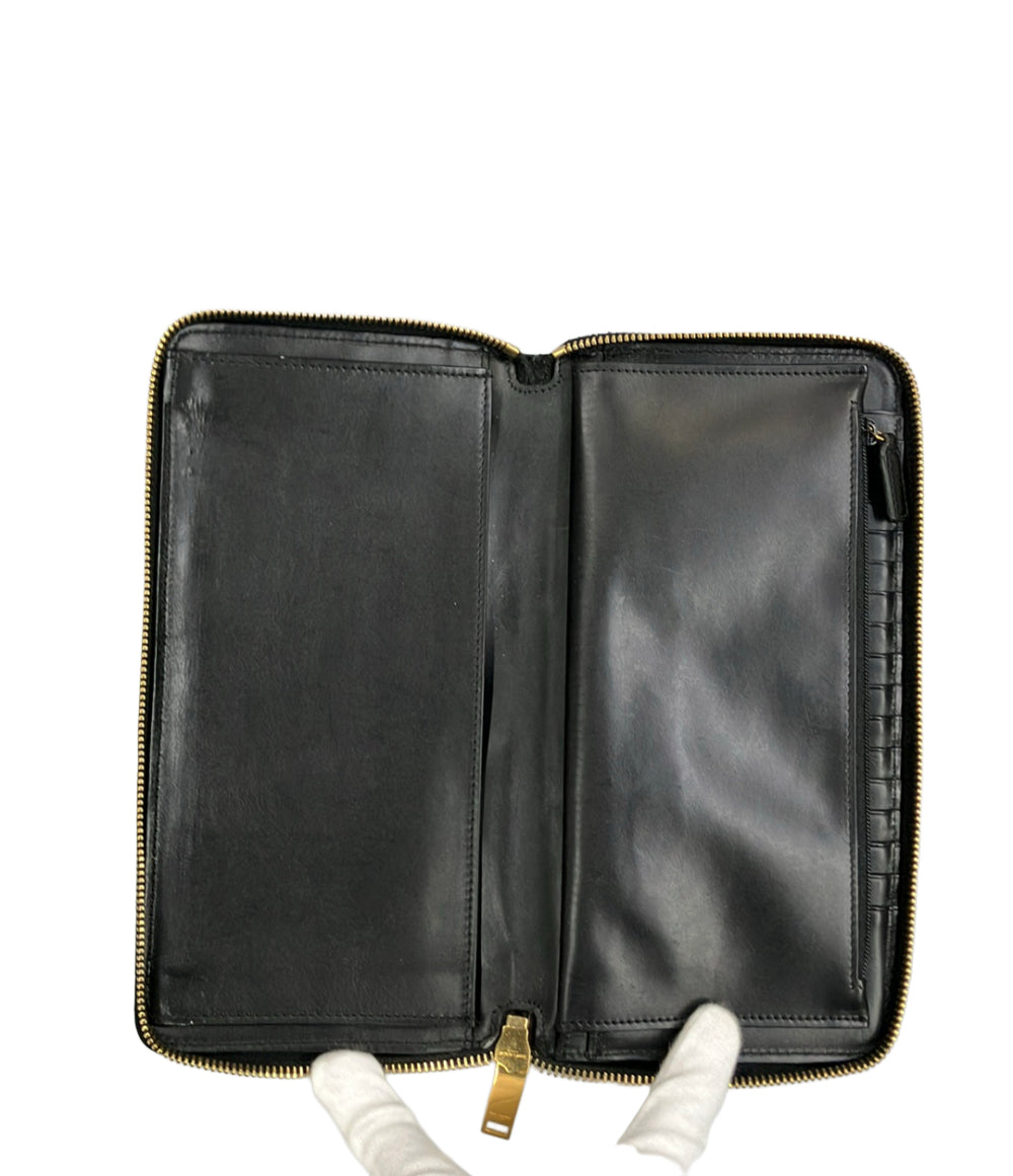 SAINT LAURENT ラウンドファスナー長財布 レディース サンローラン