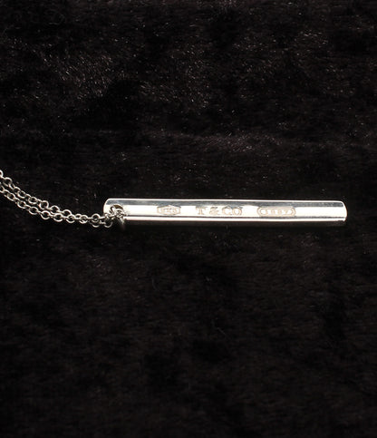 美品 Tiffany & Co. ネックレス SV925 1837 バー レディース ティファニー