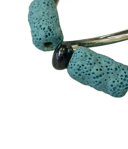 トーガ ブレスレット  2WAYレザー ストーン ユニセックス TOGA