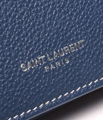 サンローランパリ 美品 三つ折りコンパクト財布      レディース  (3つ折り財布) SAINT LAURENT PARIS