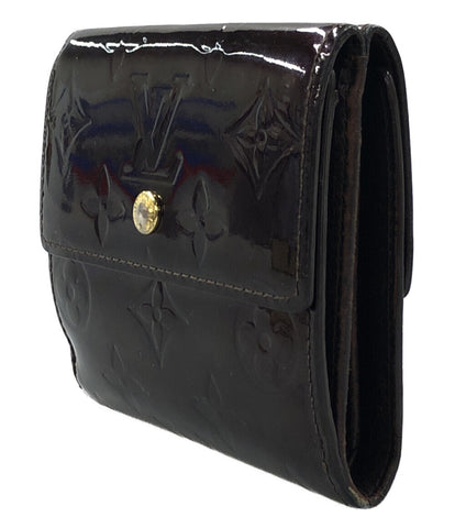 ルイヴィトン  三つ折り財布 Wホック ポルトフォイユエリーズ モノグラムヴェルニ   M93523 レディース  (3つ折り財布) Louis Vuitton