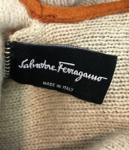 サルバトーレフェラガモ 美品 スエードグローブ 手袋  ガンチーニ    レディース SIZE 7 (複数サイズ) Salvatore Ferragamo