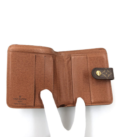 ルイヴィトン  二つ折り財布 コンパクトジップ モノグラム   M61667 [廃番] メンズ  (2つ折り財布) Louis Vuitton