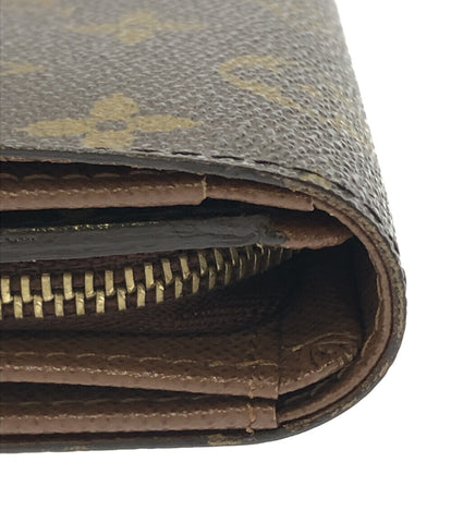ルイヴィトン  二つ折り財布 ポルトフォイユ トレゾール モノグラム   M61736 レディース  (2つ折り財布) Louis Vuitton