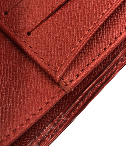ルイヴィトン 美品 二つ折り財布 ポルトビエンコンパクト エピ   M63557 レディース  (2つ折り財布) Louis Vuitton