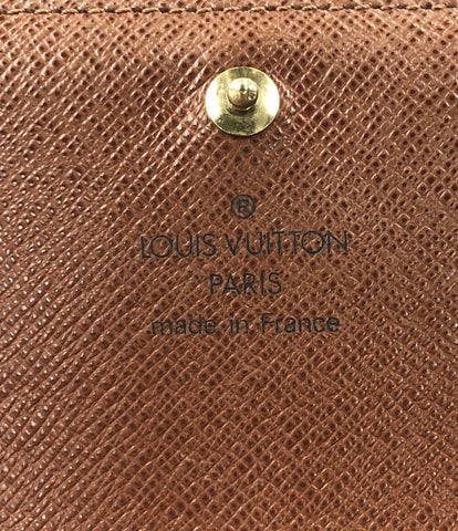 ルイヴィトン  二つ折り財布 ポルトモネビエトレゾール モノグラム   M61730 レディース  (2つ折り財布) Louis Vuitton