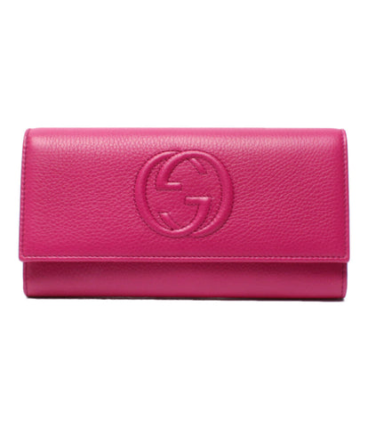 グッチ 美品 長財布  インターロッキング   282414 2184 レディース  (長財布) GUCCI