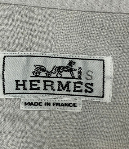 エルメス 長袖シャツ リネン メンズ SIZE 43 17 (2XL) HERMES