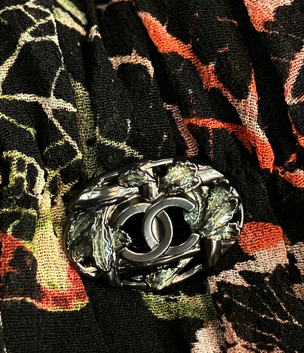 CHANEL シフォン スカート P59977V45574 レディース SIZE 36 (M) シャネル