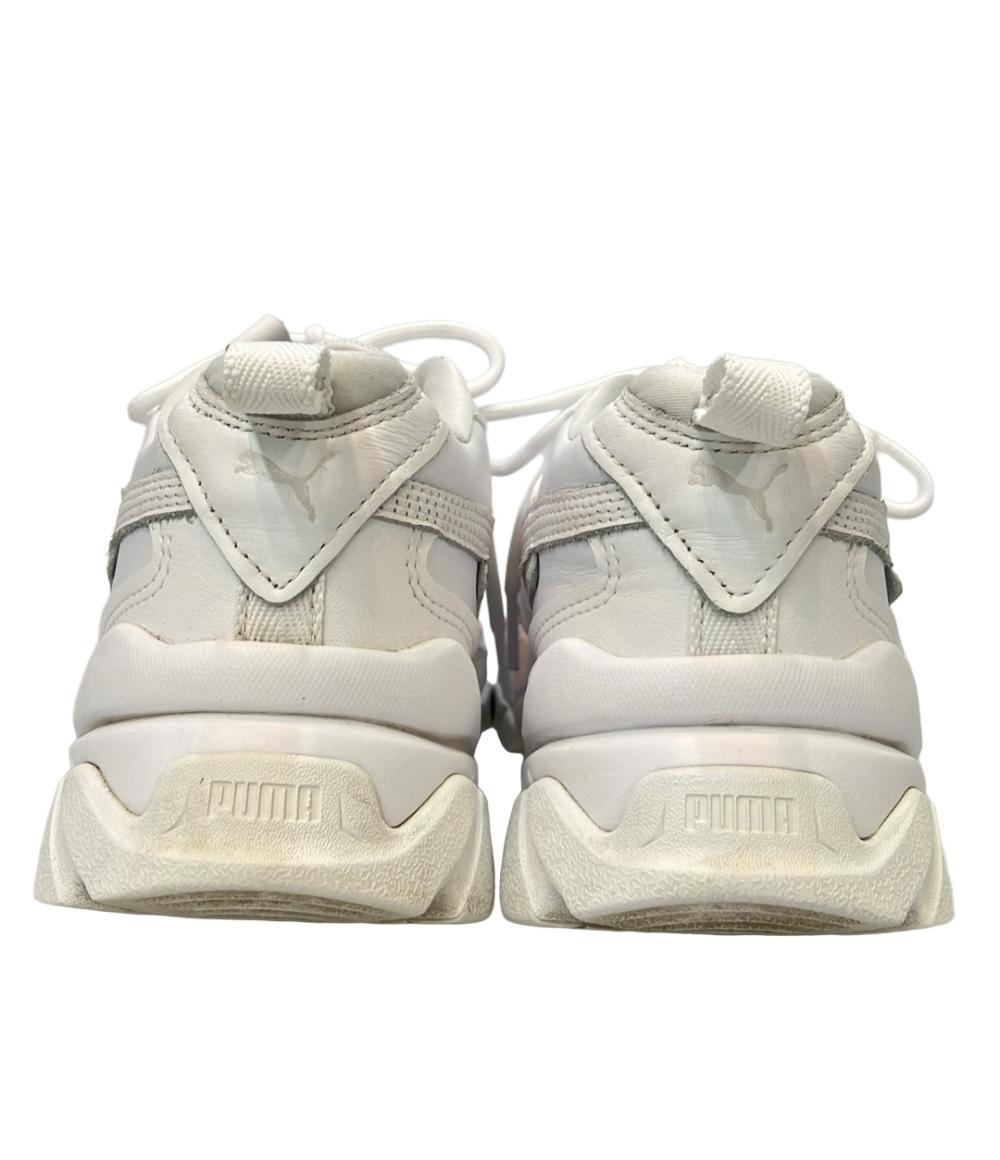 PUMA ローカット厚底スニーカー ソフィール レザー 398555-01