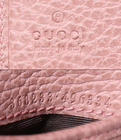 美品 グッチ 二つ折り財布 368233 496334 レディース GUCCI