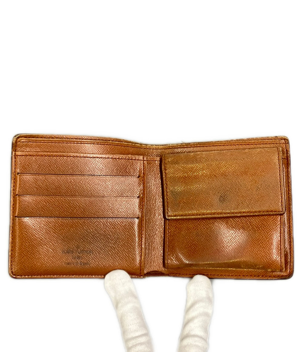 LOUIS VUITTON 二つ折り財布 ポルトフォイユ マルコ モノグラム M61675 メンズ ルイ・ヴィトン