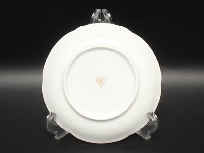 美品 大倉陶園 銘々皿 プレート 5点セット 15cm ブルーローズ オオクラトウエン