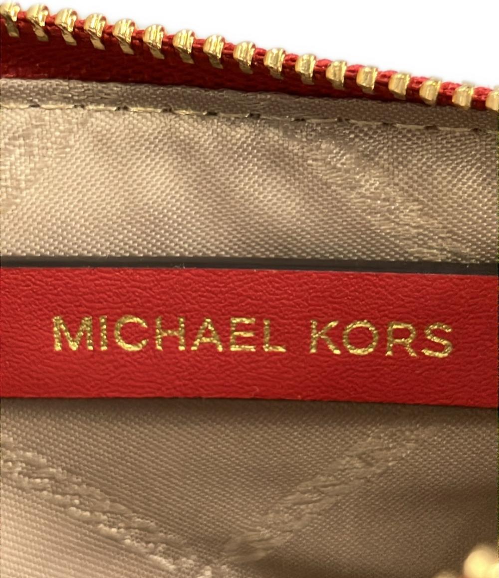 MICHAEL KORS コインケース カードケース フラグメントケース キーリング付き レディース マイケルコース