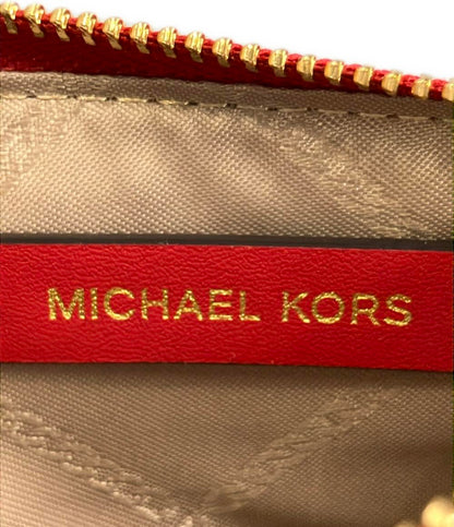MICHAEL KORS コインケース カードケース フラグメントケース キーリング付き レディース マイケルコース