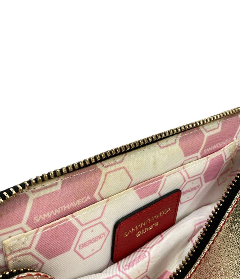 Samantha Vega EVANGELION ショルダーバッグ 斜め掛け 合皮 2号機モデル レディース サマンサベガ エヴァンゲリオン