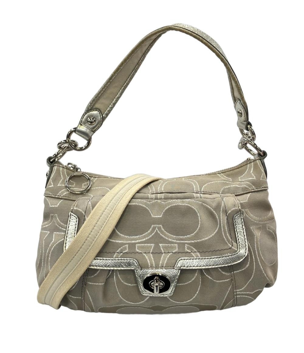 COACH 2WAY ハンドバッグ ショルダーバッグ 斜め掛け ラージシグネチャー 17909 レディース コーチ