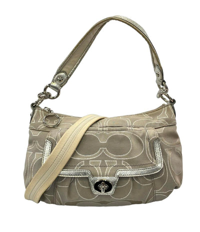 COACH 2WAY ハンドバッグ ショルダーバッグ 斜め掛け ラージシグネチャー 17909 レディース コーチ