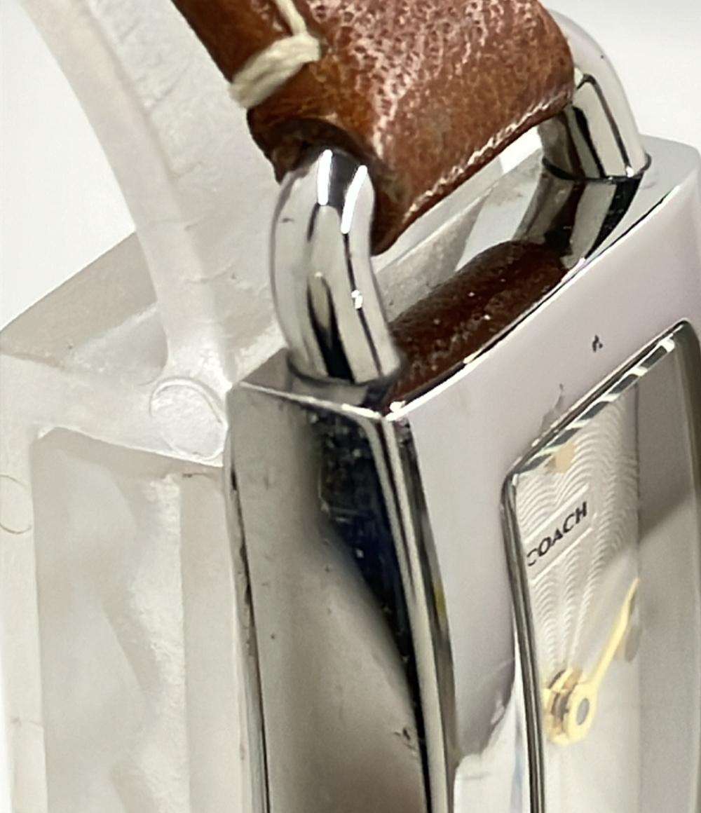 コーチ 腕時計 クオーツ シルバー 0220 レディース COACH