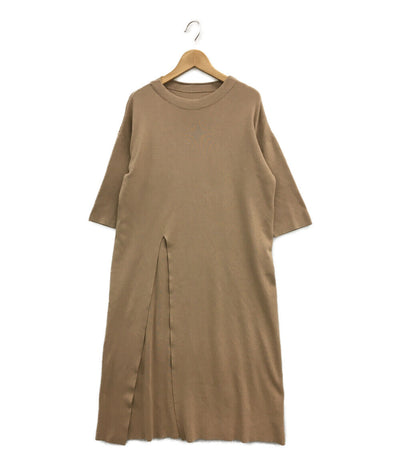 七分袖ニットチュニックワンピース     511920322901-01 レディース SIZE 1 (M) ELENDEEK