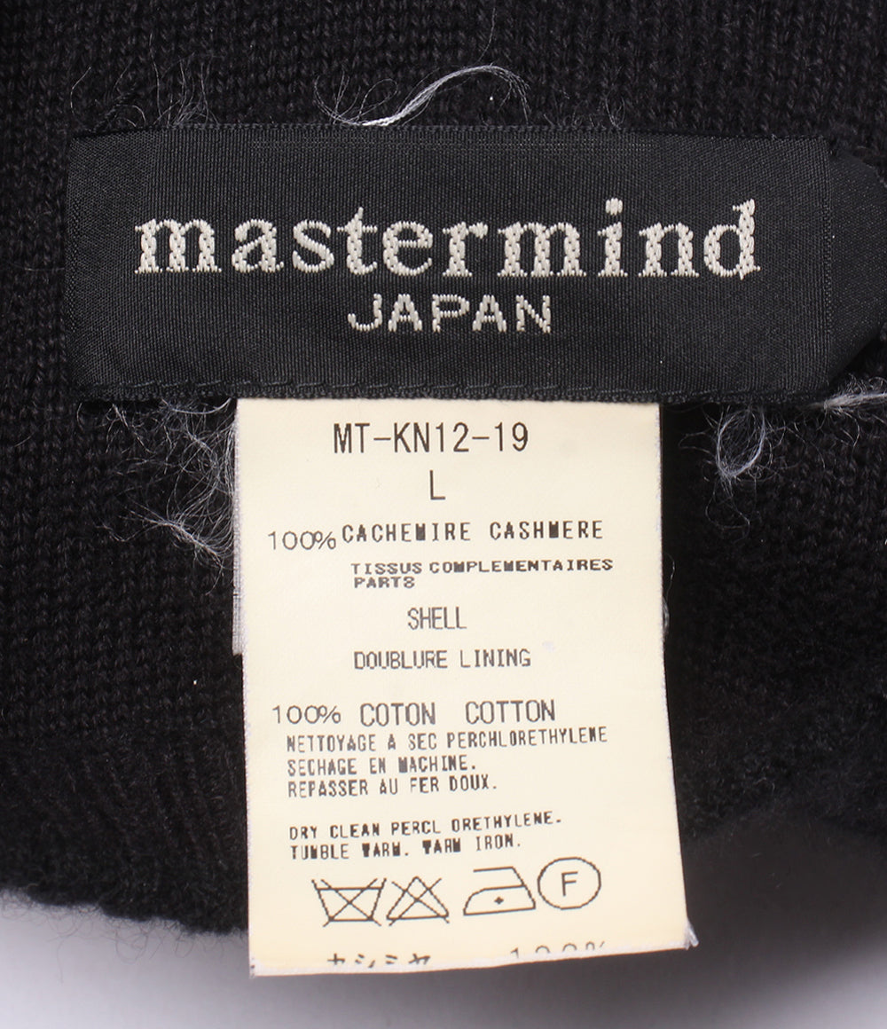 mastermind JAPAN ニット帽 カシミア100% メンズ レディース SIZE L マスターマインドジャパン