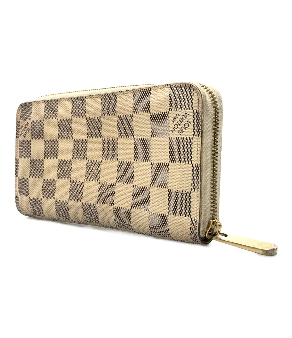 ルイヴィトン  ラウンドファスナー長財布 ジッピーウォレット ダミエアズール   N63503 メンズ  (ラウンドファスナー) Louis Vuitton