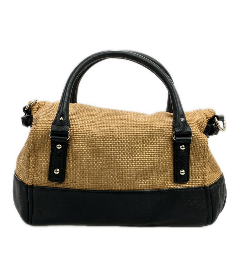 Kate Spade ハンドバッグ ショルダーバッグ 2WAY 斜め掛け ストロー レザー PXRU3497 レディース ケイトスペード