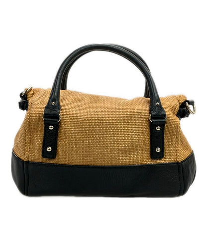 Kate Spade ハンドバッグ ショルダーバッグ 2WAY 斜め掛け ストロー レザー PXRU3497 レディース ケイトスペード