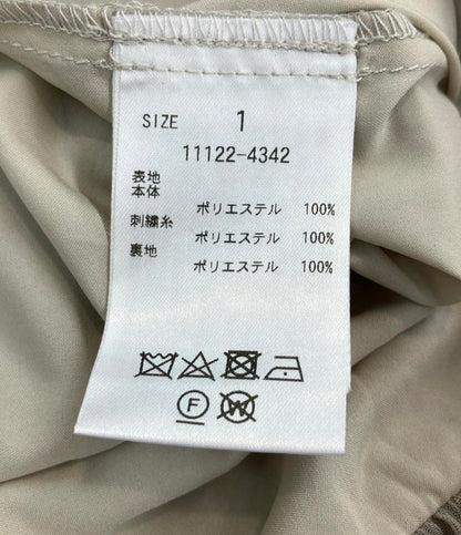 クラネ 長袖ブラウス ジャガードブラウス 花柄 レディース SIZE 1 (S) CLANE