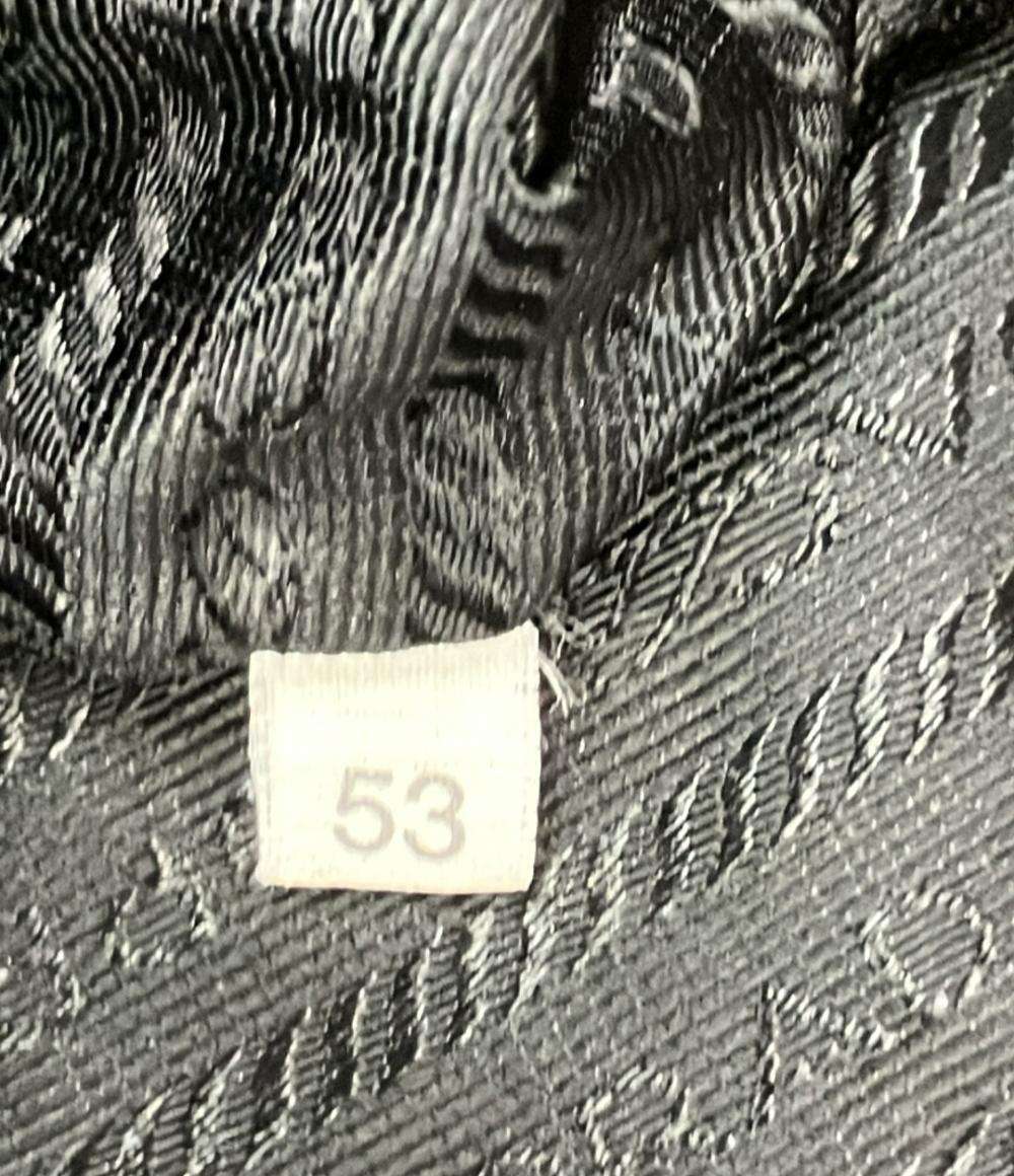 プラダ 2WAYハンドバッグ ショルダーバッグ 三角ロゴプレート パイソン レディース PRADA